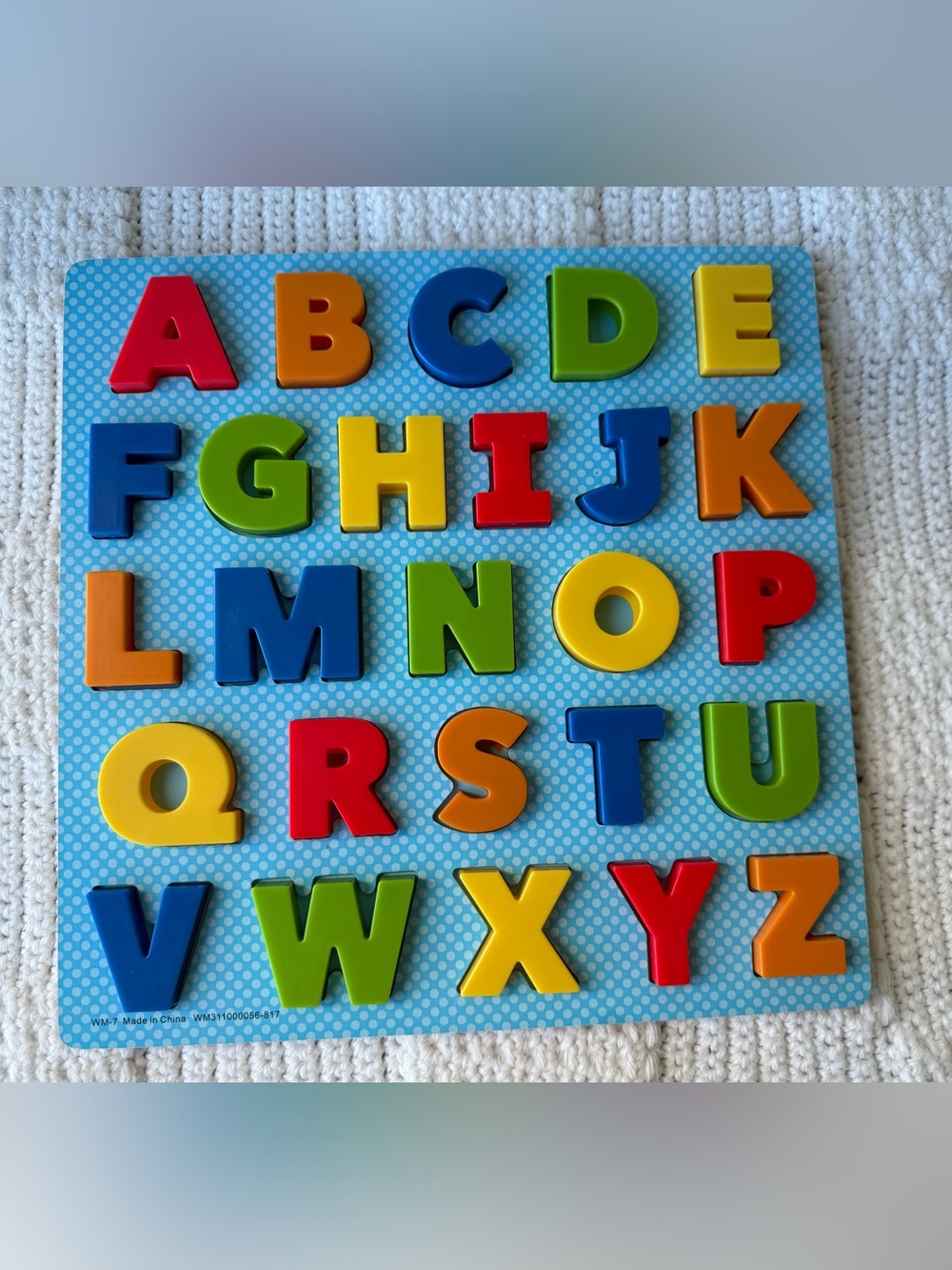 3D Alphabet Puzzle